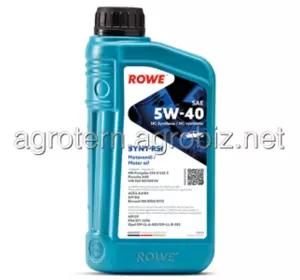 HIGHTEC SYNT RSi SAE 5W-40 1л моторное масло Rowe